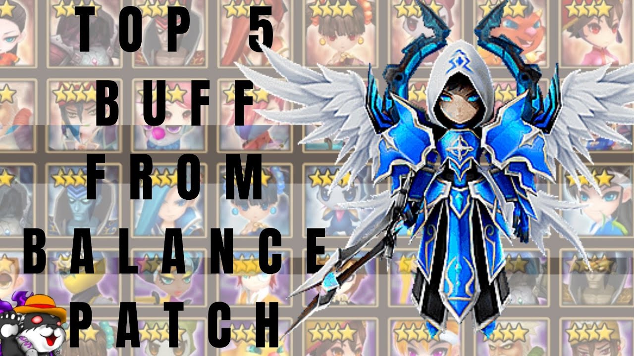 TOP 5 BUFF from 2021 balance patch | Summoners War