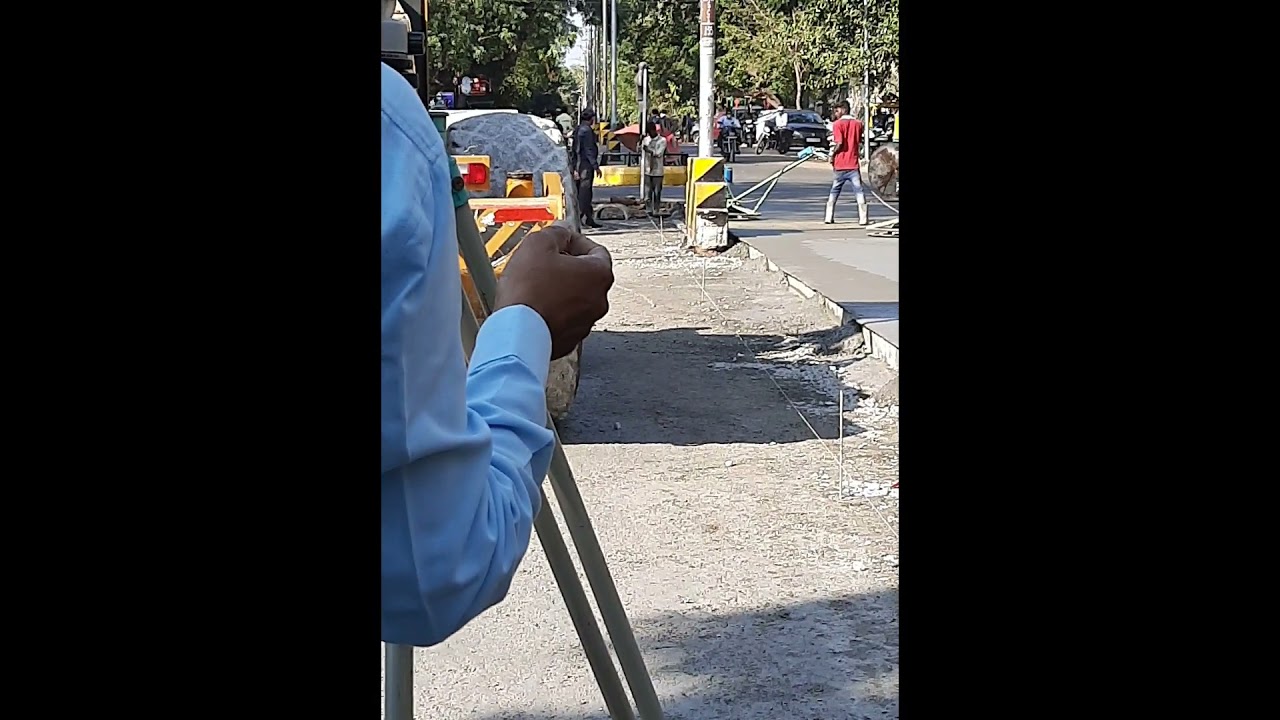 Dumpy Level Used in Road Construction || Application of Dumpy Level ||