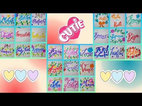 Calligraphy names ❤#trending #calligraphy #Stylish_writing #shorts #calligraphic_cutie_pie #viral