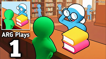 My Book Store - Idle Tycoon Gameplay Walkthrough Part 1 - Build Your Perfect Library 