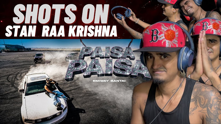 EMIWAY BANTAI - PAISA PAISA | ( TONY JAMES ) | OFFICIAL MUSIC VIDEO | REACTION!