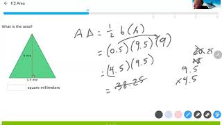 IXL Algebra1 Section F.2 - Area