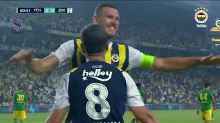 MAÇ ÖZETİ  Fenerbahçe 5 0 Zimbru   Avrupa Konferans Ligi