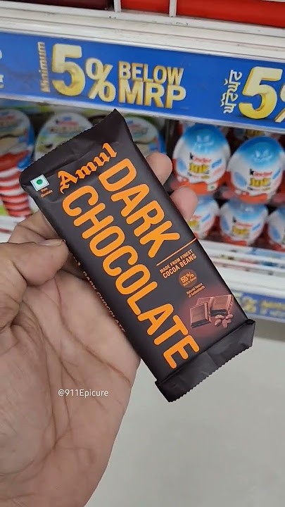 Small Size Amul Dark Chocolate 🍫