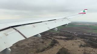 Mea Middle East Airlines Airbus A330-200 Od-Mee Landing Paris Cdg Airport