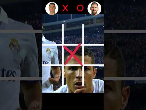 Ronaldo DESTROYS Messi at Tic Tac Toe 🐐