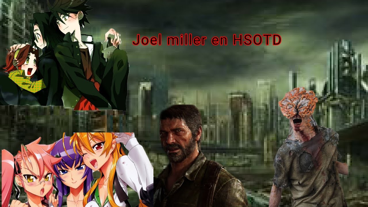 Joel miller en high school of the dead, capitulo 1 