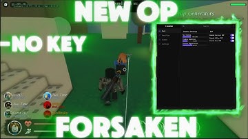 Forsaken Script Pastebin | No Key, Infinite Stamina, WalkSpeed, ESP🔥🏆