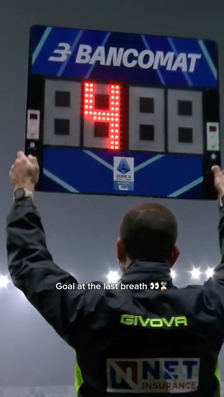 Last-minute goals ?