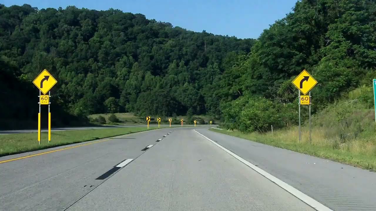 Interstate 64 - West Virginia (Exits 150 to 139) westbound