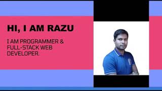 Developer Razu upwork promotional video