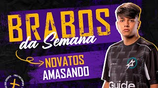 Download Lagu BRABOS DA SEMANA - HIGHLIGHTS | NOVATOS AMASSANDO | FREE FIRE ESPORTS MP3