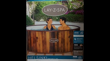 How we set up the Lay Z Spa Helsinki hot tub.
