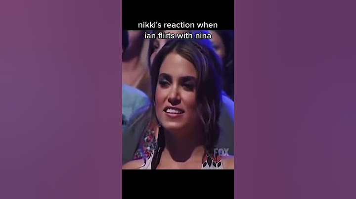 Nikki’s Reaction When Ian Flirts With Nina tiktok thesalvatoores