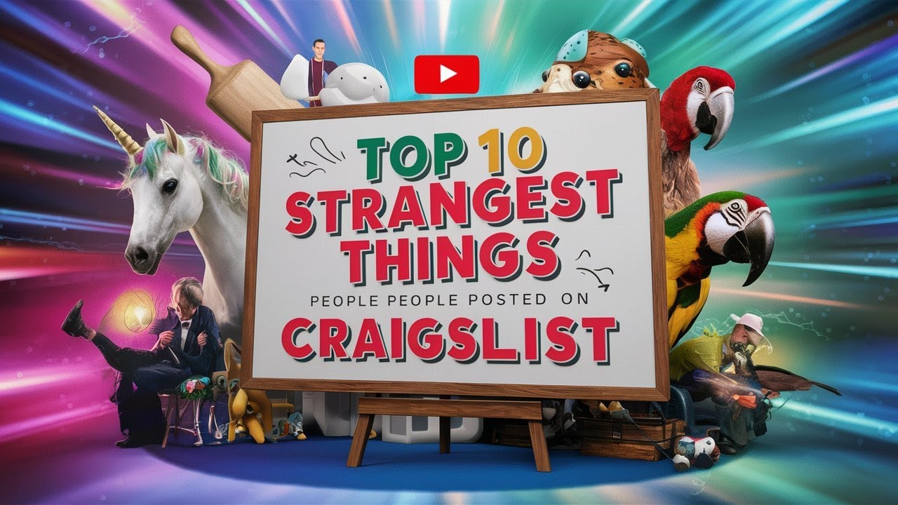 Top 10 Strangest Things People Posted on Craigslist YouTube Top 10 Strangest Things People Posted on Craigslist YouTube