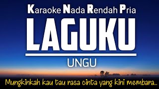 Ungu - Laguku Karaoke Lower Key Nada Rendah Pria