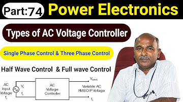Types of AC Phase Voltage Controller in tamil