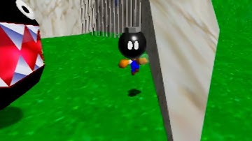 Super Mario 64 - Behind Chain Chomp