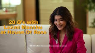 If You Love Gemstones, You'll Love House of Rose 🤍 | Manchu Lakshmi Prasanna