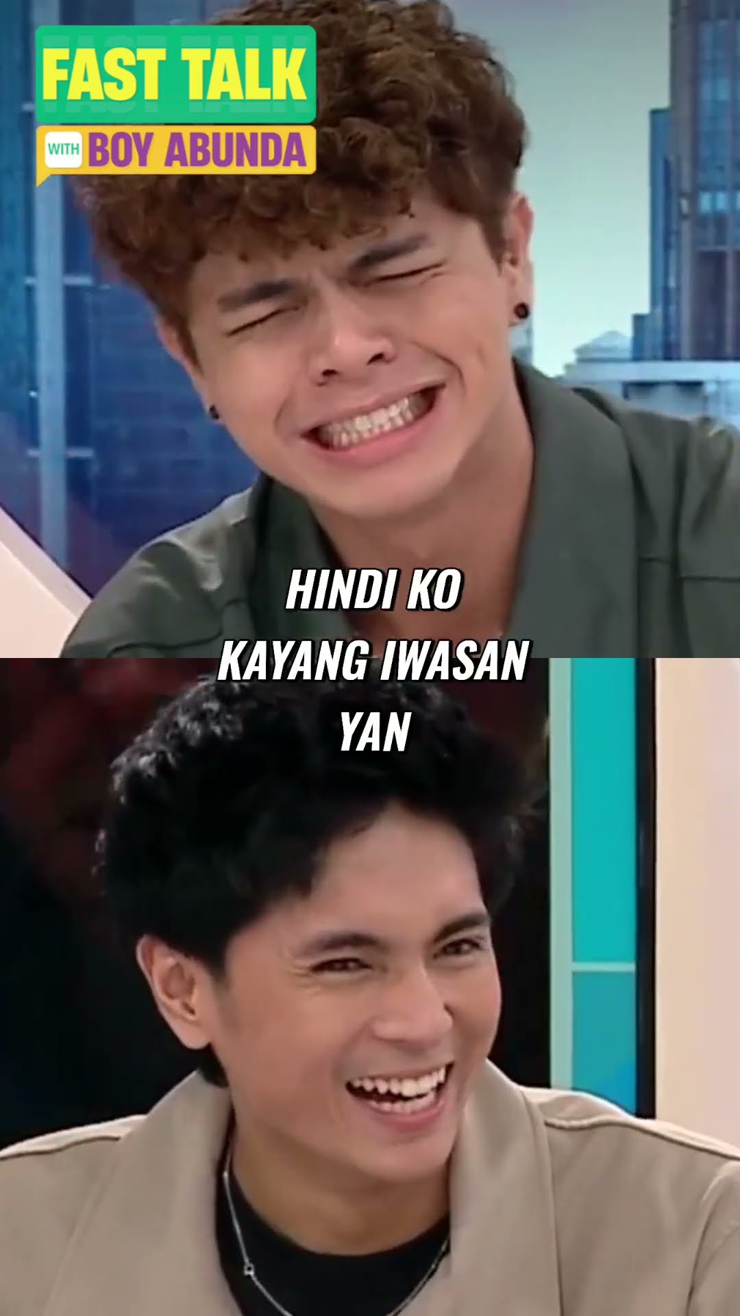 Miguel at Kokoy, handa nang magpakita ng body?! #shorts | Fast Talk with Boy Abunda