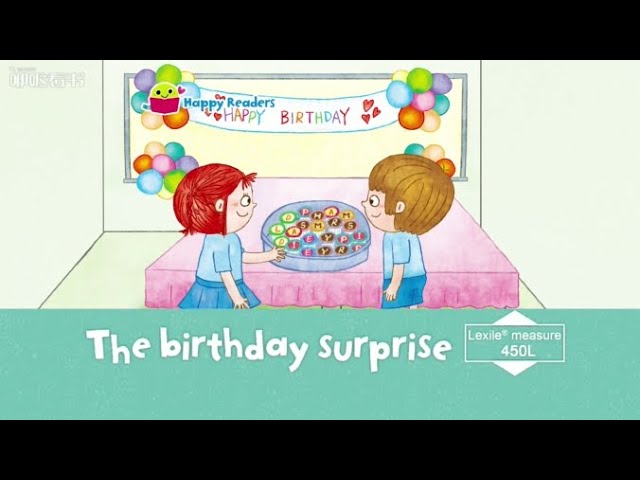 The Birthday Surprise | Happy Readers | Adventure | English