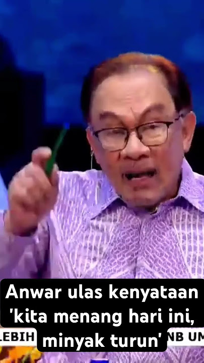 Anwar ulas kenyataan 'kita menang hari ini, minyak turun' #AWANInews