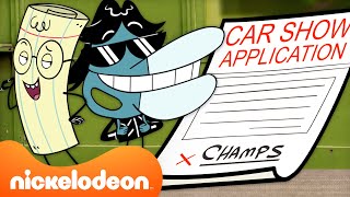 Car Show Makeover w\/ Rock Paper Scissors! 🚗 BRAND NEW Full Scene | Nicktoons