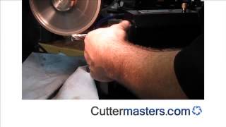 CUTTERMASTER Professional - Gumming out end mill flutes