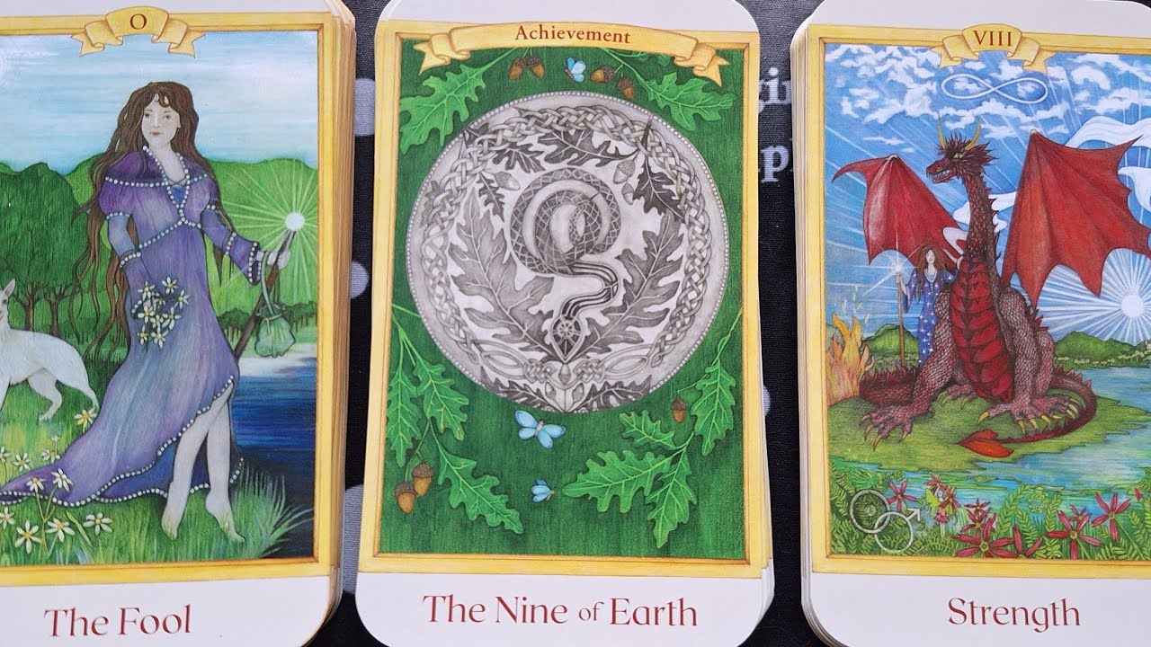 Finishing my Mod of the Celtic Elemental Tarot 🤩✨️