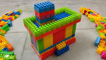 Satisfying DIY House ASMR/ Building Blocks/block game/Lego building fun #asmr#buildingblocks#lego