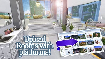 How To Upload a Room with Platforms to the Gallery || The Sims 4 Tutorial