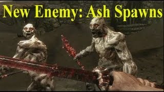 Skyrim Dragonborn DLC: New Enemy- Ash Spawns- Gameplay