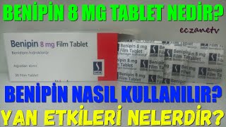 Benipin 8 Mg Tablet Nedir? Benipin Tabletin Yan Etkileri Nelerdir? Benipin Tablet Nasıl Kullanılır?