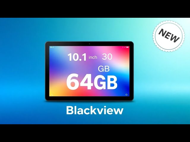 WOW! Get Ready for the 10.1-inch Blackview Tab 30 with 64GB