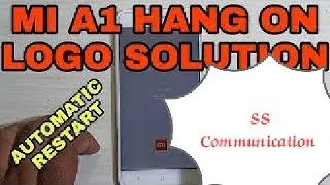 Mi Logo Only MI A1 Full Solution