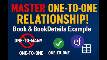 One-to-One Relationship in Entity Framework Core | EF Core Tutorial