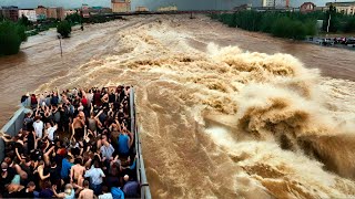 Nature brings Russia to its knees! Historic flood plunges the city of Orenburg under water