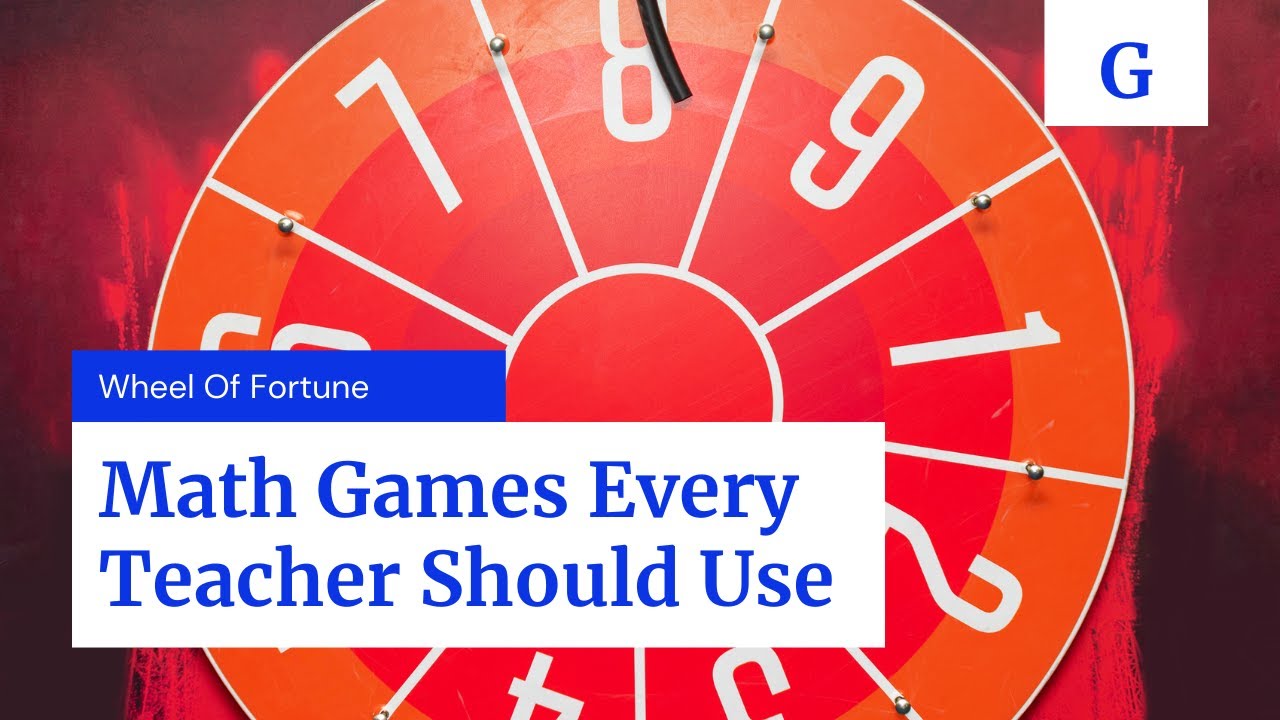 Wheel of fortune games | Math Games For Children kinder to 7th Grade ...