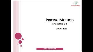 Salesforce CPQ Pricing Method : Session 4