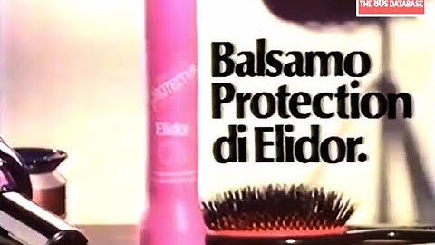 Balsamo Protection Elidor 30s - Italy, 1982