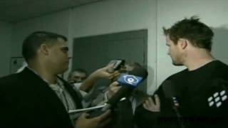 "Expert" Reporter vs. andy sutton- 2010 Post Game Interview