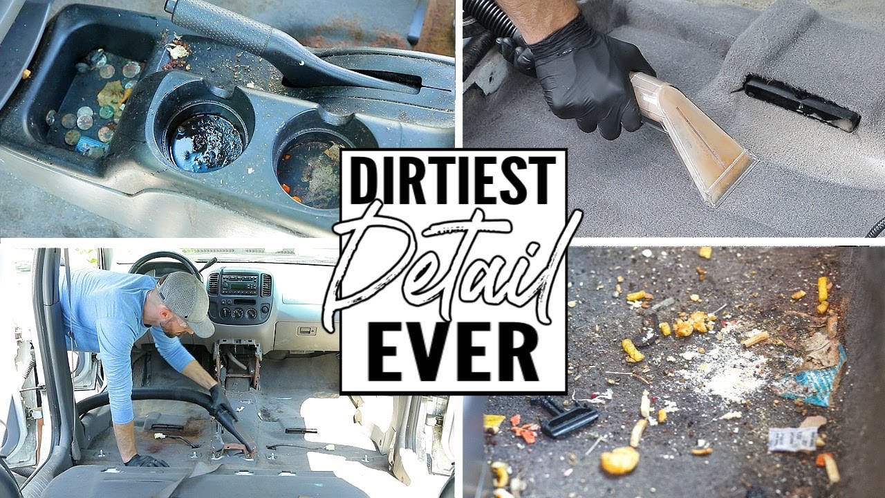 Complete Disaster Full Interior Car Detailing Transformation Dirtiest Car Detailing Series Ep 4