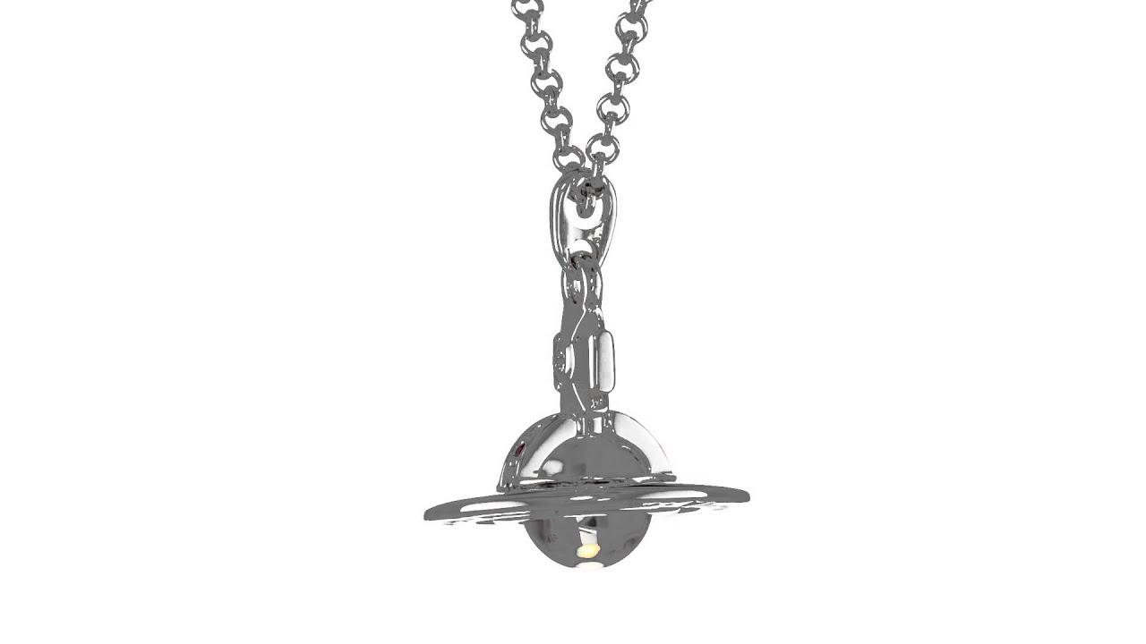 Vivienne Westwood Tiny Orb Pendant (New) SKU:8382286 - YouTube