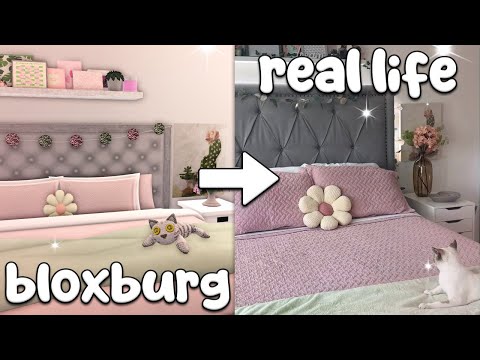 IRL Room to BLOXBURG Transformation!