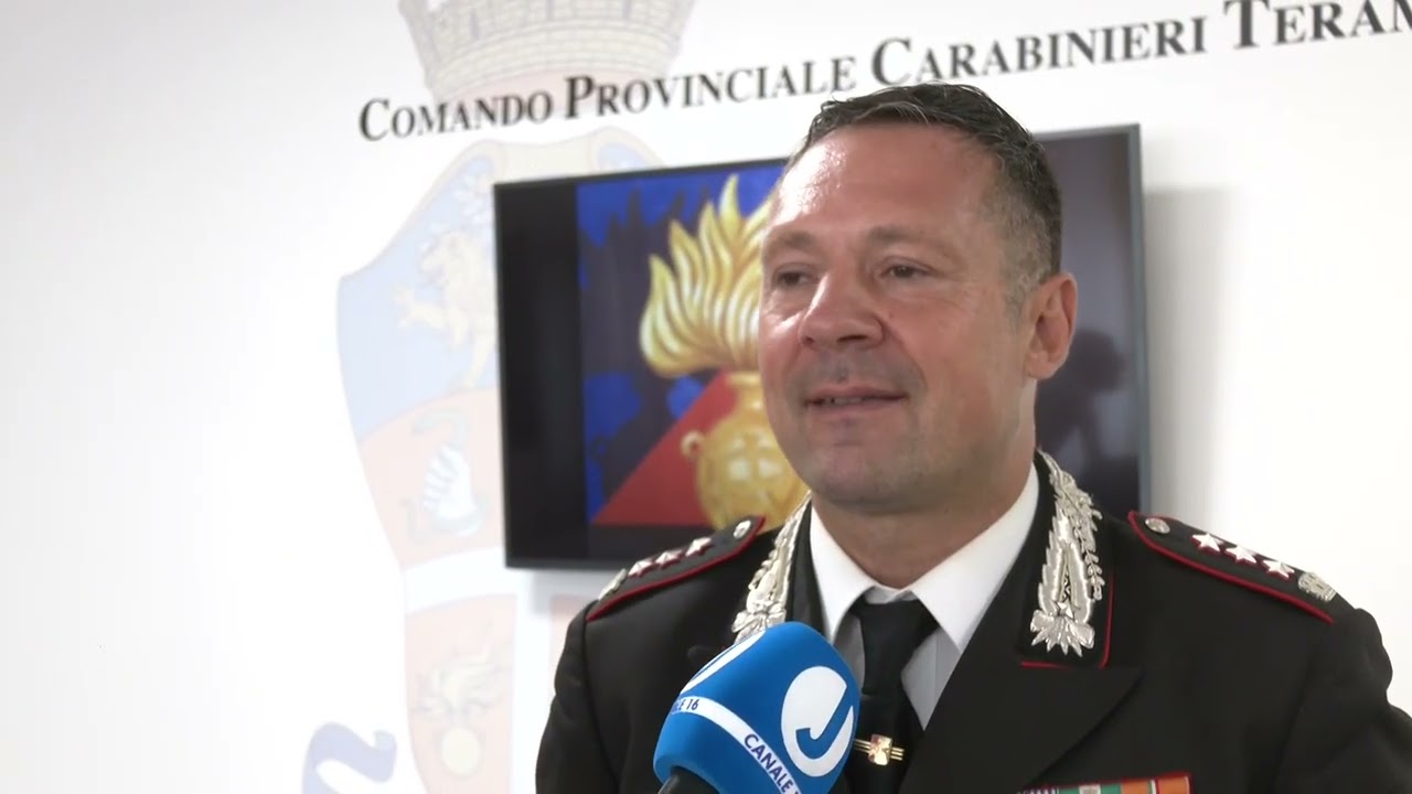 Teramo | Carabinieri, il comandante Saccone ai saluti. Al suo posto il Colonnello Corradetti