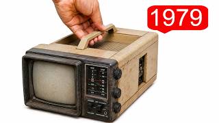 Restoring a 1979 Orion Portable TV | Full Restoration | Amazing Result