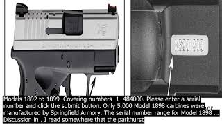 Springfield serial number lookup xds springfield krag jorgensen rifles dated by fiscal yea