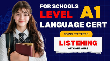 LANGUAGECERT ESOL Listening Practice Test for Schools | Achiever Level A1 | With Answers