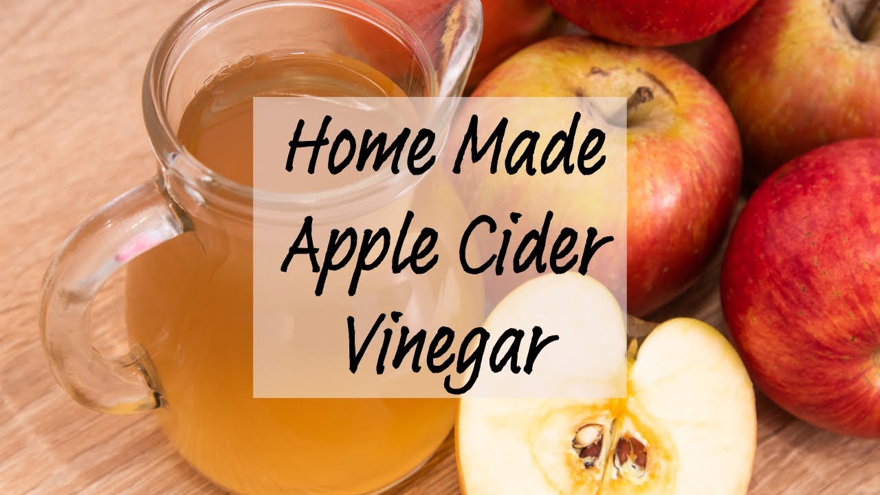 DIY Apple Cider Vinegar | Only 3 ingredients! V190 - YouTube