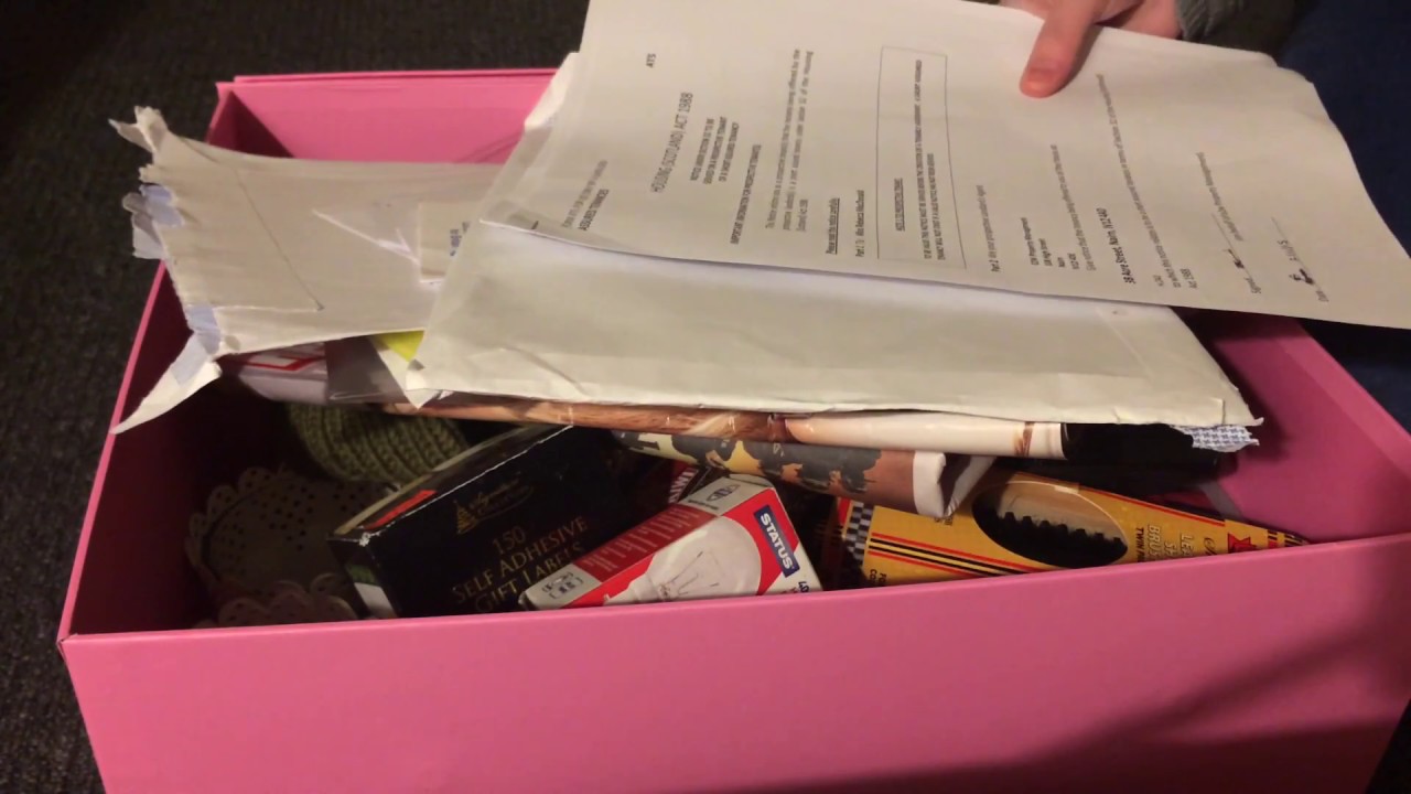 ASMR Sorting My Junk Box And Paper Documents Intoxicating Sounds Sleep Help Relaxation